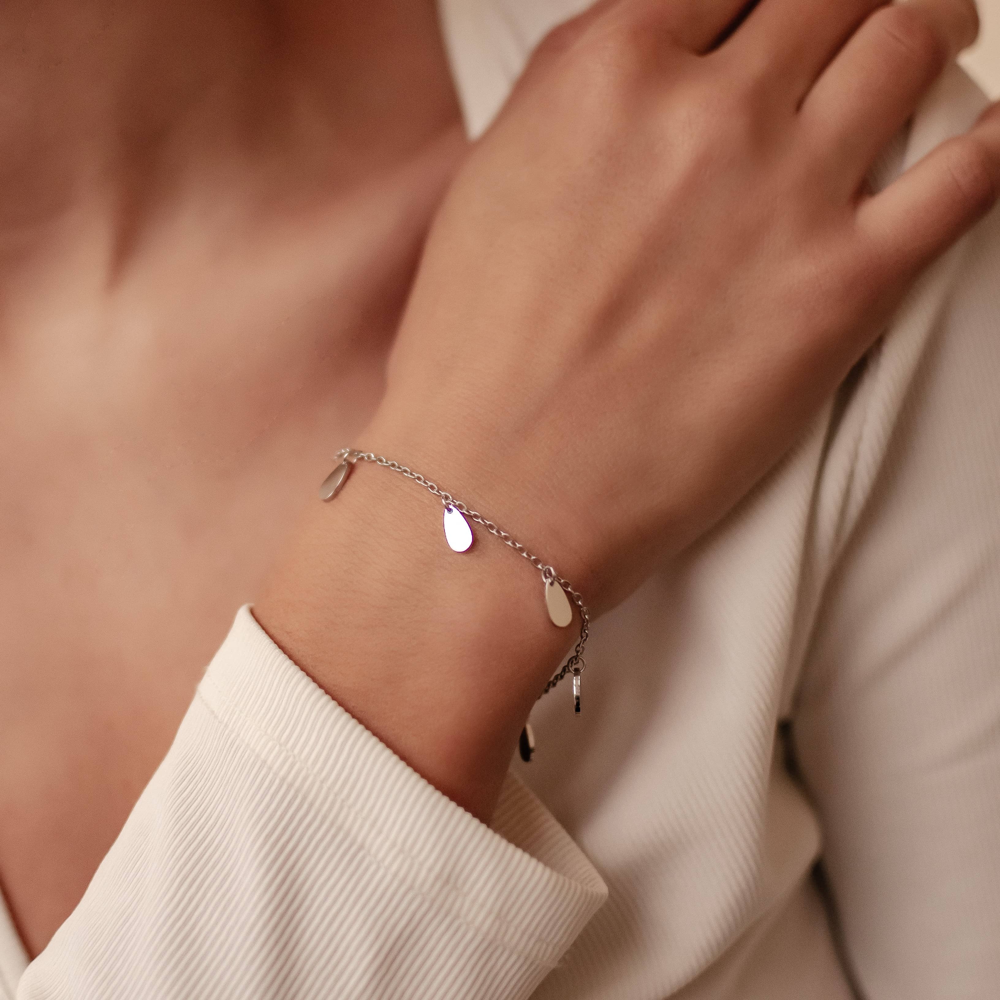 Drop Charm Bracelet Waterproof